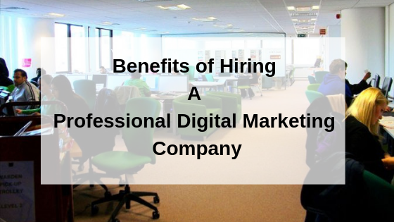 Benefits of Hiring a Professional Digital Marketing Agency